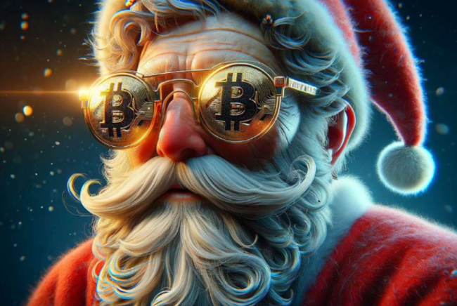 Новый год, подарки, сказка, биткоин, криптовалюты, Дед Мороз, Снегурочка, децентрализация, финансы