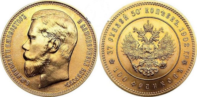 Загадка золотых российских донативных монет