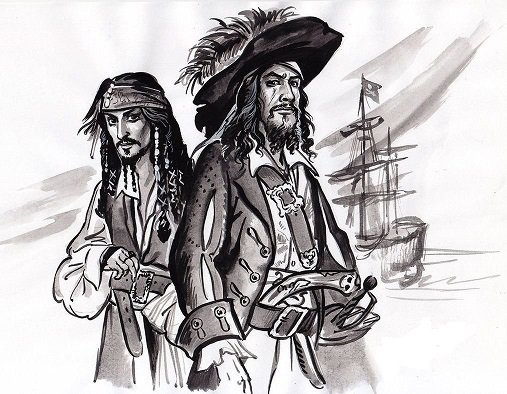 пират, корабль, миф, клад, капитан, век, пиратство, бой, конечный, борт
