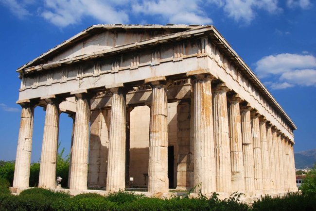 Храм Гефеста, греческая архитектурная драгоценность