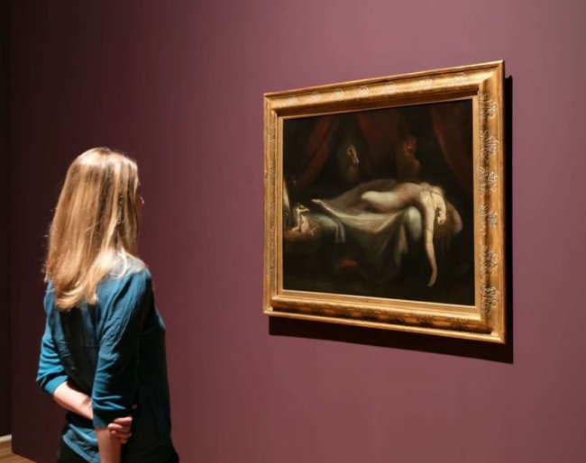 Генрих Фюсли - художник, изображавший мрачно-фантастические сюжеты в эпоху романтизма