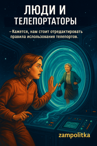 Люди и телепортаторы