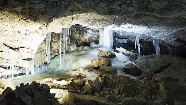 Кунгурская ледяная пещера в Пермском крае