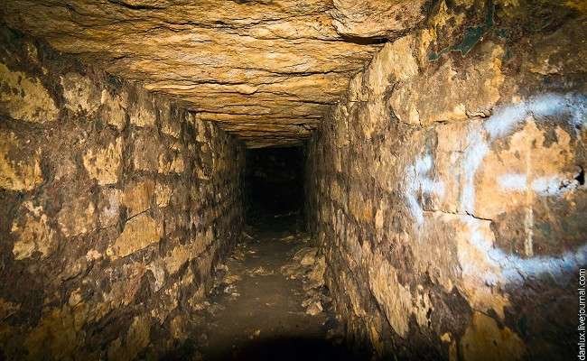Подземные катакомбы в Одессе 