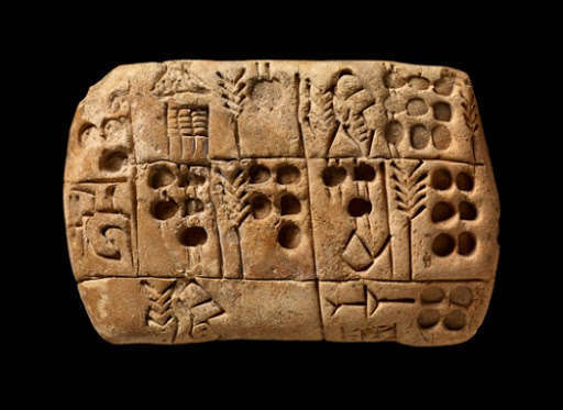 месопотамские писцы пользовались глиняными табличками