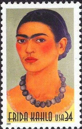 портрет Фриды появился на почтовых марках США