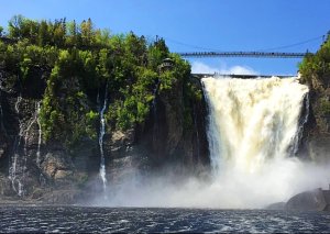 Дорога к водопаду Монморанси, Квебек