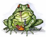 Моя большая, зеленая "жаба"...