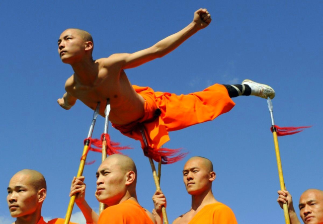 Чудеса шаолиньских монахов