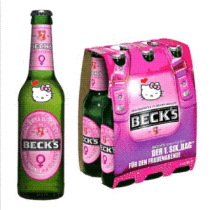 Японская компания Hello Kitty расширяет ассортимент женским пивом