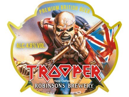 зомби пиво, пиво для рок, рок пиво, Iron Maiden, 