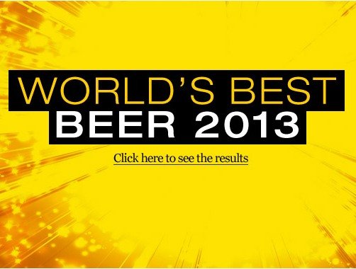World Beer Alwards 2013, итоги, пивной конкурс