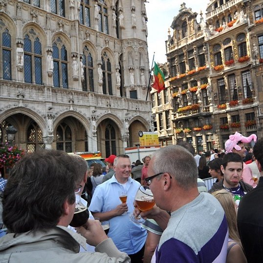 Туристы посетившее Брюссель смогут попасть на пивной фестиваль