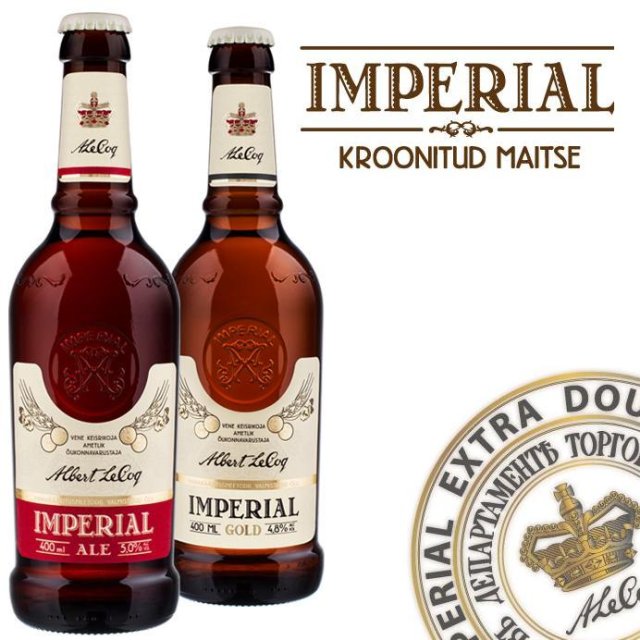 А. Le Coq, Тармо Ноопа, эстоноское пиво, Imperial Gold, Imperial Ale