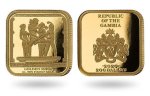 Современная памятная золотая коллекционная монета "Камасутра"