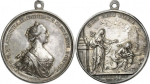 Портреты императрицы Екатерины II на монетах и медалях 