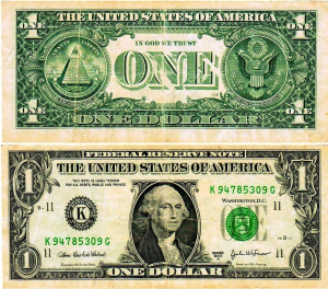 Почему доллар США зелёного цвета