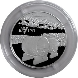 Памятная серебряная монета из серии "Промышленность Приднестровья"