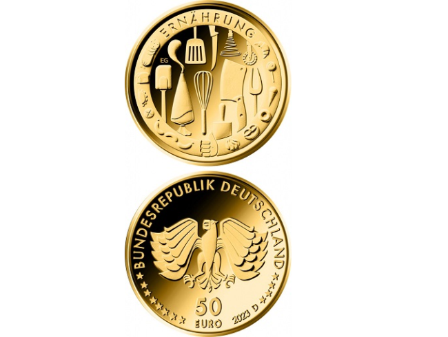 "Вкусная" немецкая монета