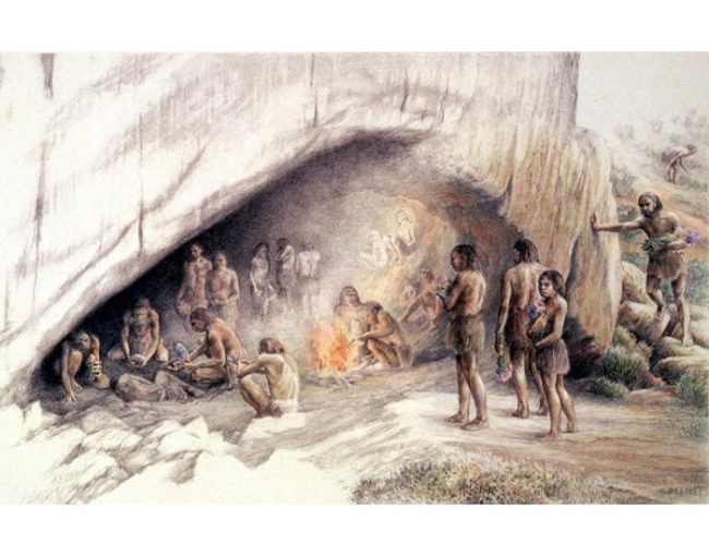 Найденный в пещере череп указывает на то, что наш родственник Homo naledi также хоронил мёртвых