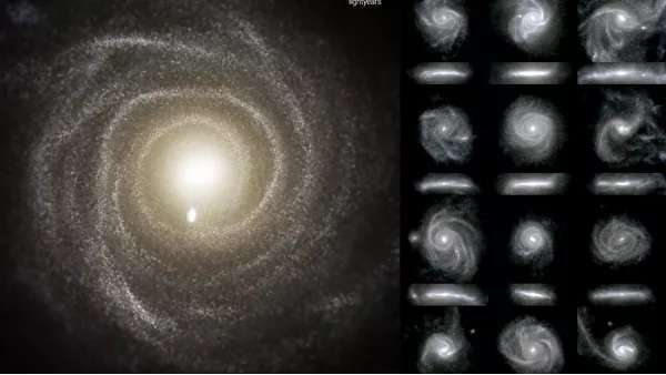Отдельная галактика сможет раскрыть состав всей Вселенной