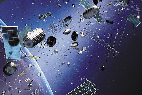 Космический мусор может уничтожить спутники, космические станции и астронавтов