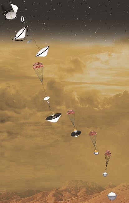 Миссия НАСА DAVINCI совершит погружение в массивную атмосферу Венеры