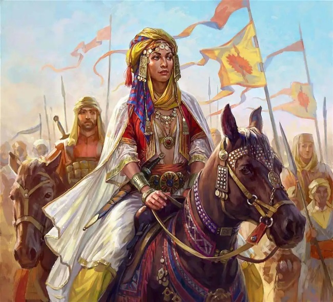 Королева Аравии Мавия: Восстание против Рима