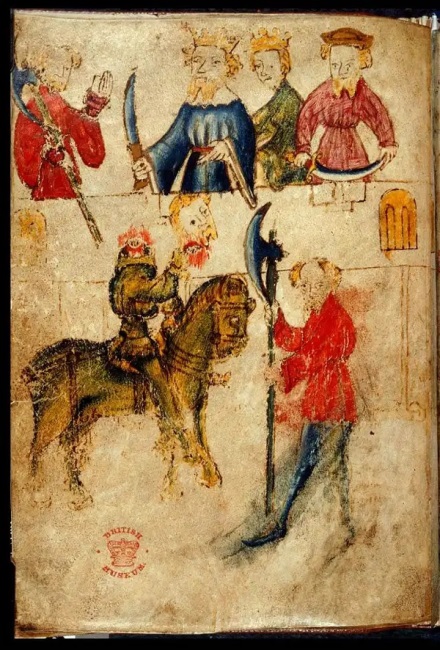 Средневековый образ Зелёного рыцаря