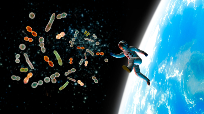 Изменение микробиома астронавтов в космосе