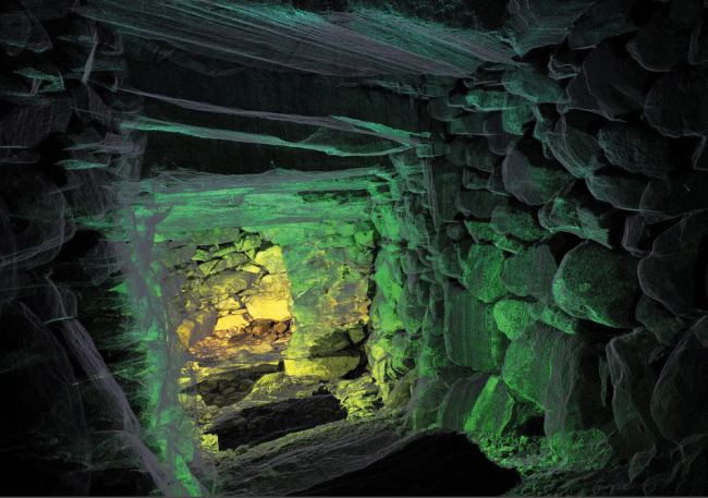 Таинственные проходы железного века в горах Шотландии в "3D формате"
