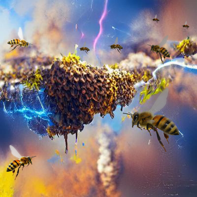 Медоносные пчёлы могут генерировать шокирующее количество электричества