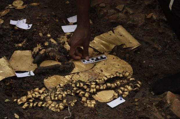 Археологи в Панаме нашли древнюю гробницу, наполненную сокровищами