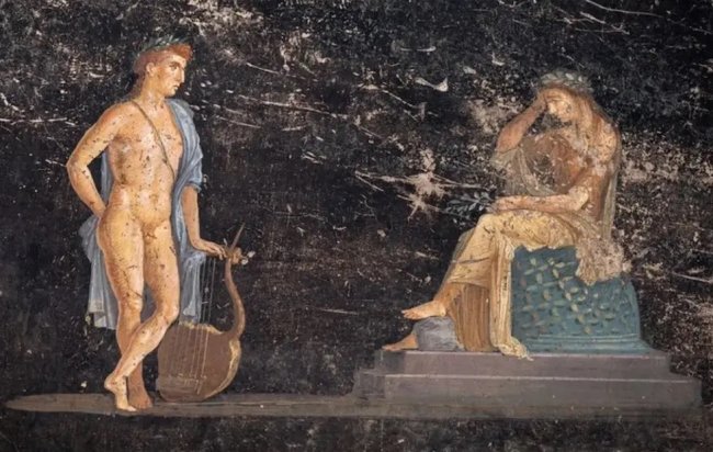 Новые римские фрески, обнаруженные в Помпеях
