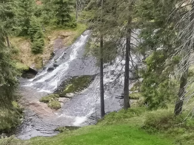 Самый большой водопад Чехии - Панчавский водопад