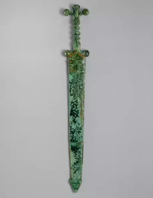 Кельтский меч с антропоморфной рукоятью