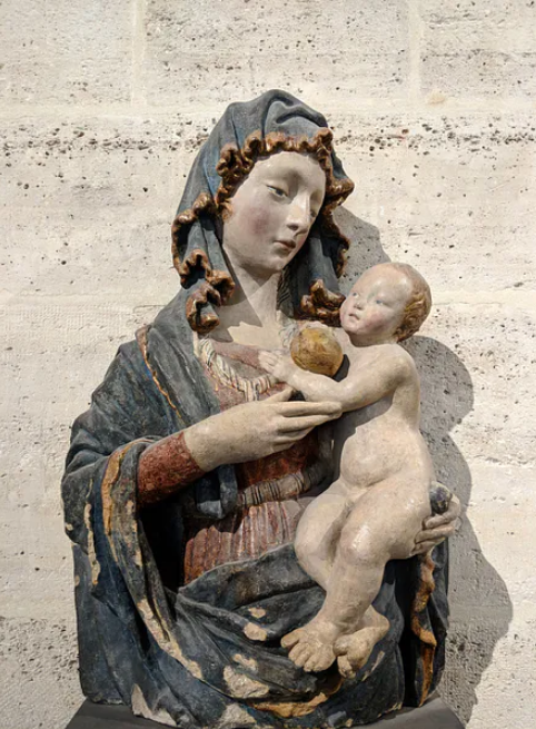 Дева с младенцем, Лоренцо Гиберти