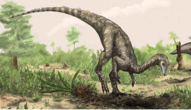 Реконструкция первого динозавра