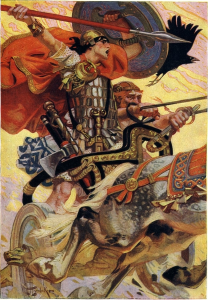 Кухулин - величайший герой кельтской мифологии