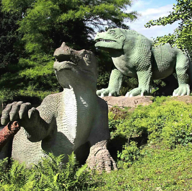 Первый в мире парк динозавров: что викторианцы воссоздали правильно, а что нет