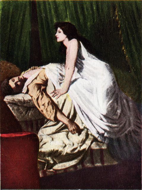 художник Филипп Бёрн-Джонс создал картину «Вампир»