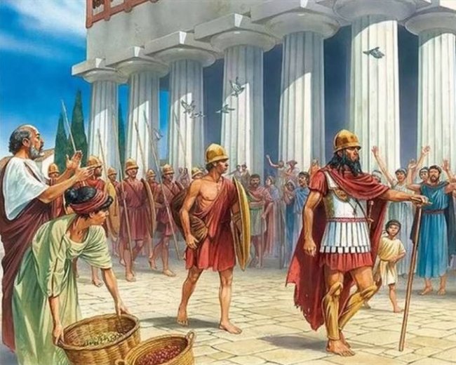 Социальная организация государства в Древней Греции во время правления царя спартанцев Агиса I