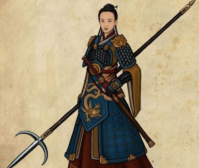 Первая китайская женщина-полководец, жена императора У Дина, и её гробница