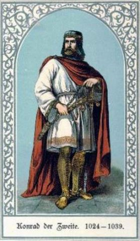 Конрад II Салик, первый император Салической династии