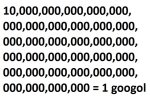 Научный проект молодых аспирантов и число со 100 нулями