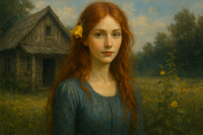 Девушка, сошедшая с картины 