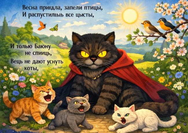 Будни кота Баюна