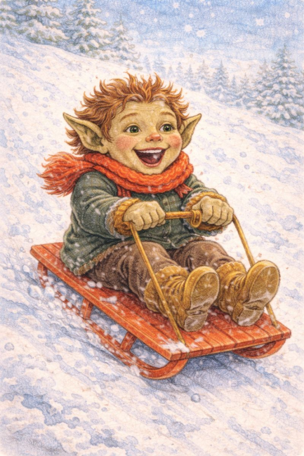 Любители зимних забав