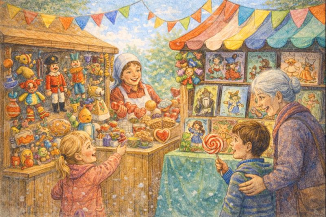 Зимняя ярмарка