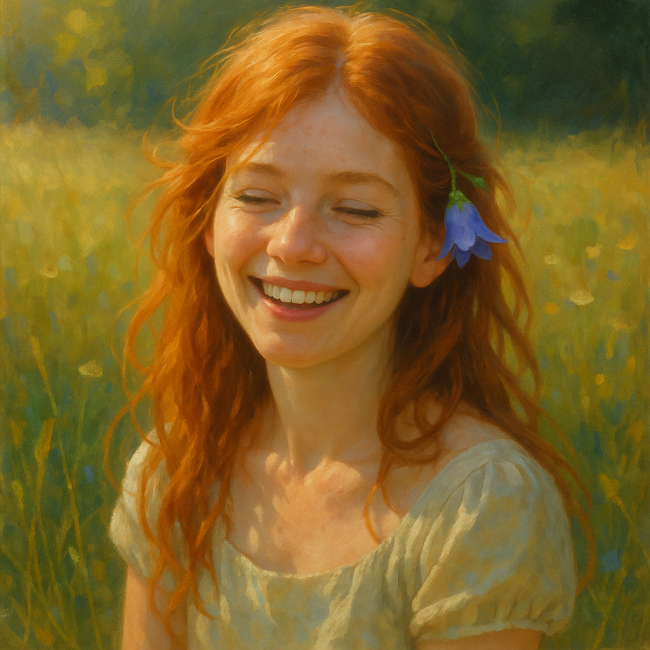 Колокольчик в твоих волосах